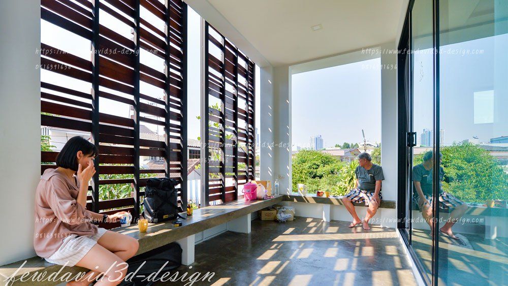 บ้านชั้นเดียว,บ้านชั้นครึ่ง,สถาปนิก,บ้านไอเดีย,คนแบบบ้าน,fewdavid