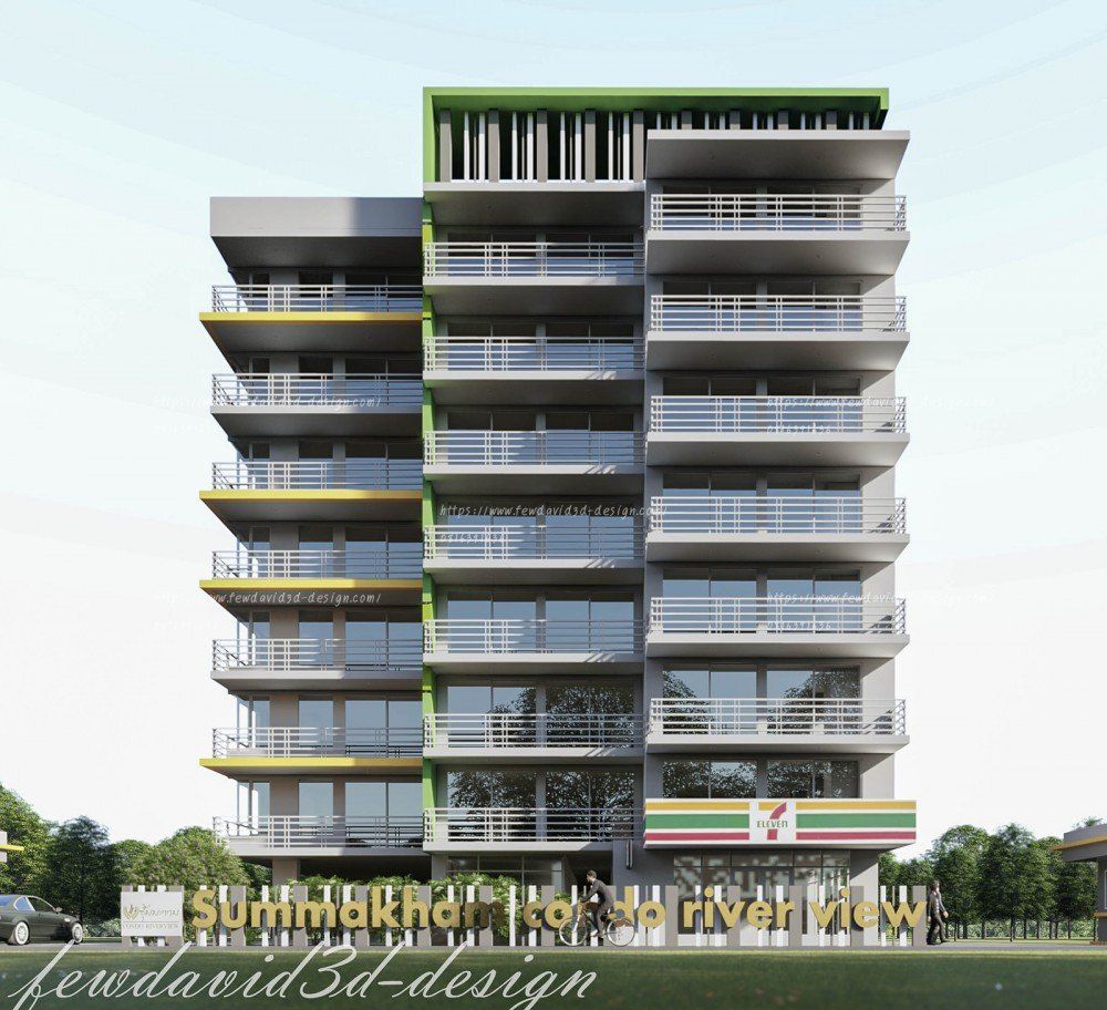 คอนโด 8 ชั้น