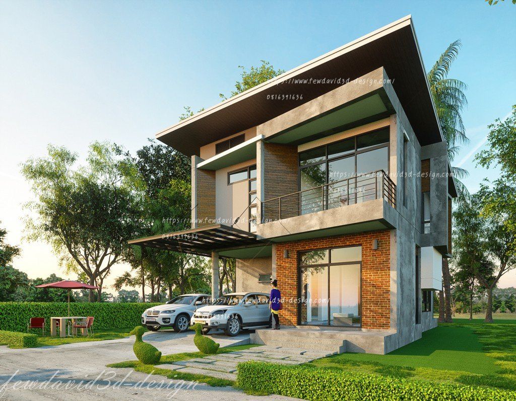 บ้านโมเดิร์นลอฟต์ 2ชั้น