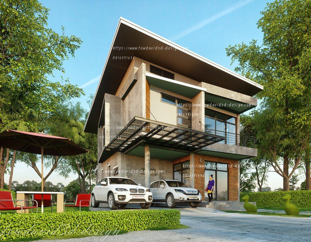 รับออกแบบบ้าน