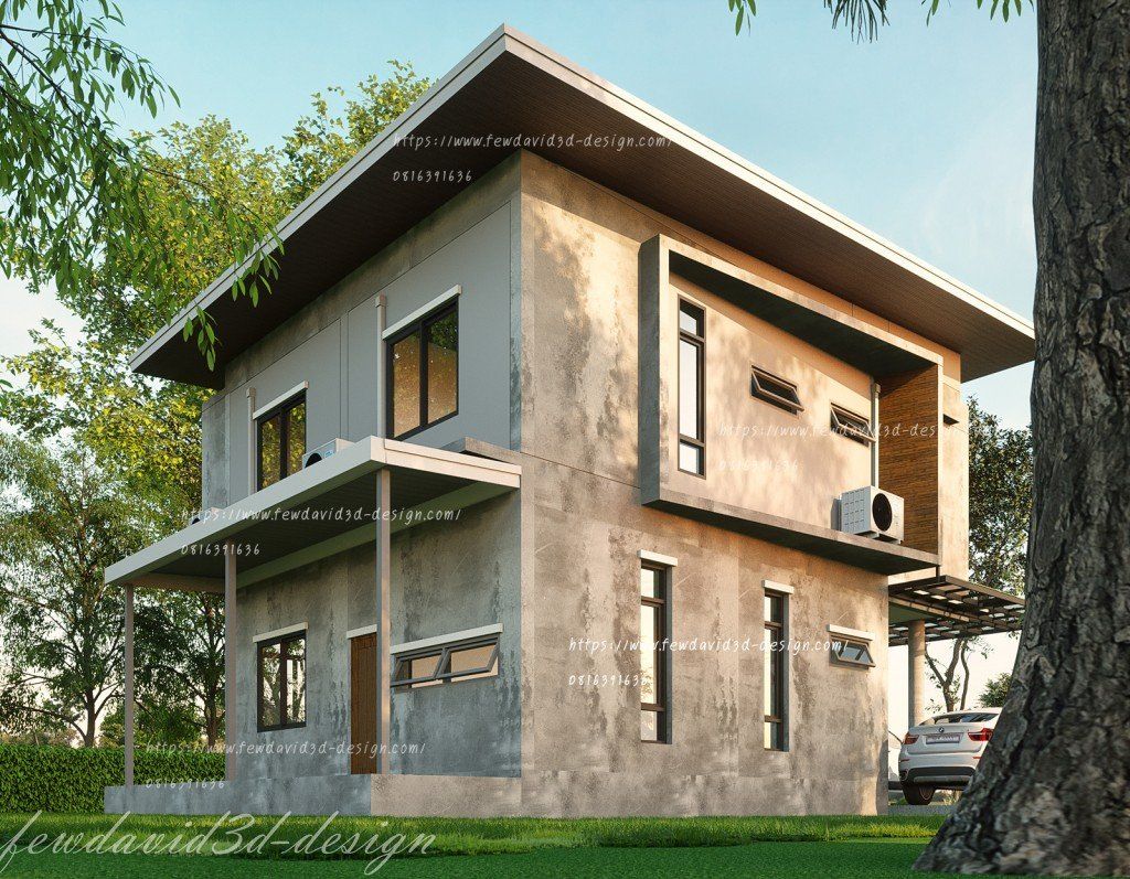 รับออกแบบบ้าน, โมเดิร์น ลอฟต์
