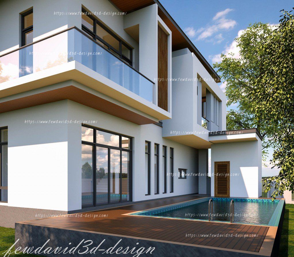 รับออกแบบบ้าน โมเดิร์น