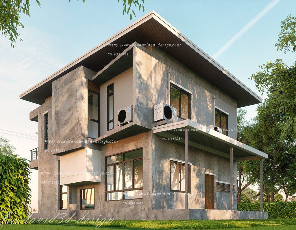 รับออกแบบบ้าน, โมเดิร์น ลอฟต์