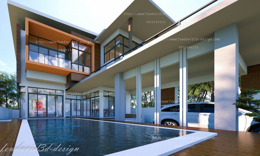 รับออกแบบบ้าน