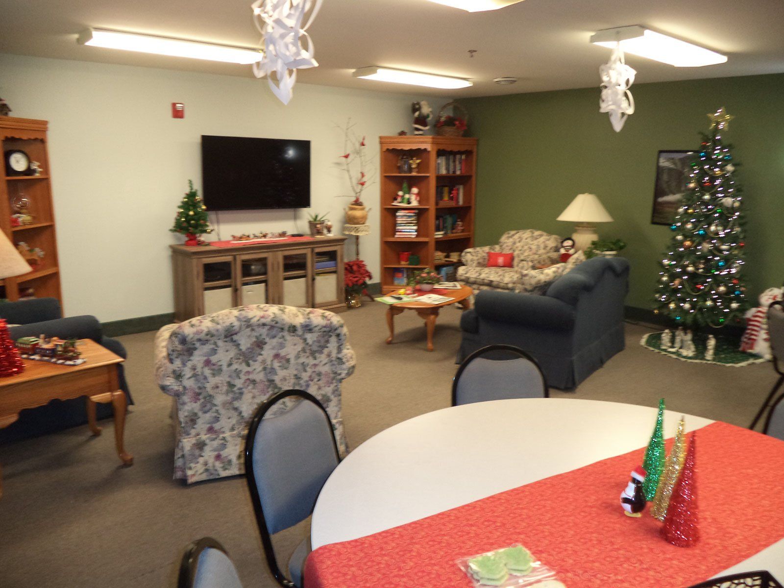 Villas at the Station living room area
