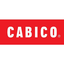 CABICO logo in white letters on a red horizontal bar
