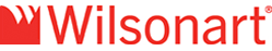 Wilsonart red logo with stylized white crown and wordmark