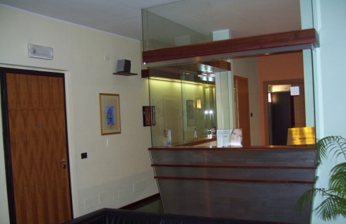 ingresso dello studio