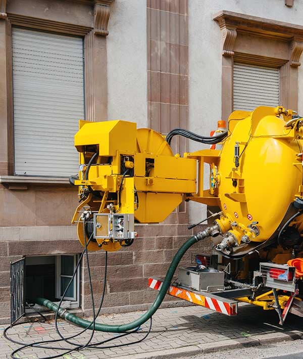 Grease Trap Cleaning Truck
