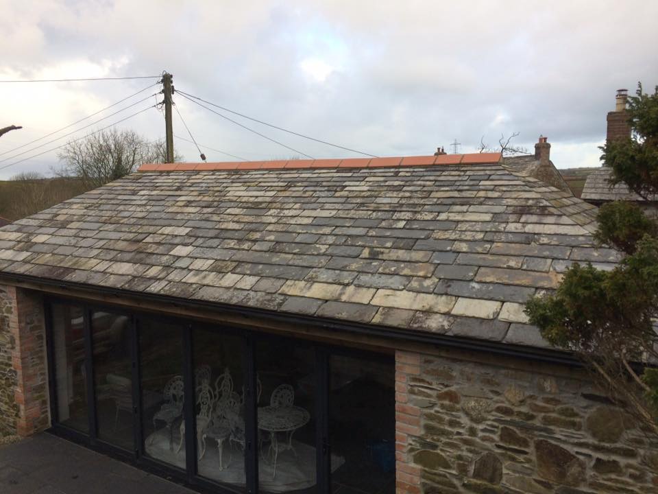 Slate roofing repairs