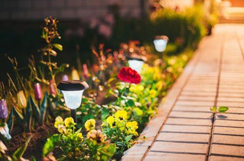 Garden Lightning — Greer, SC — Smith Irrigation & Landscaping
