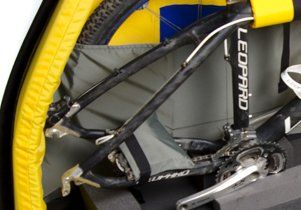 Remove rear derailleur and rear disc brakes