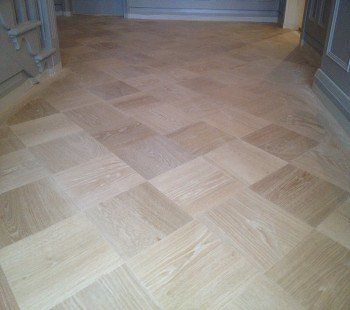 Sanded patterned floor