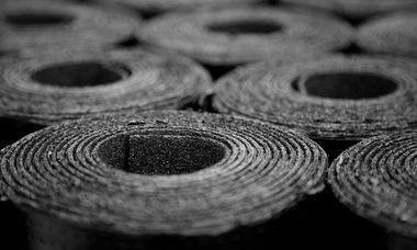 barili di bitumi industriali