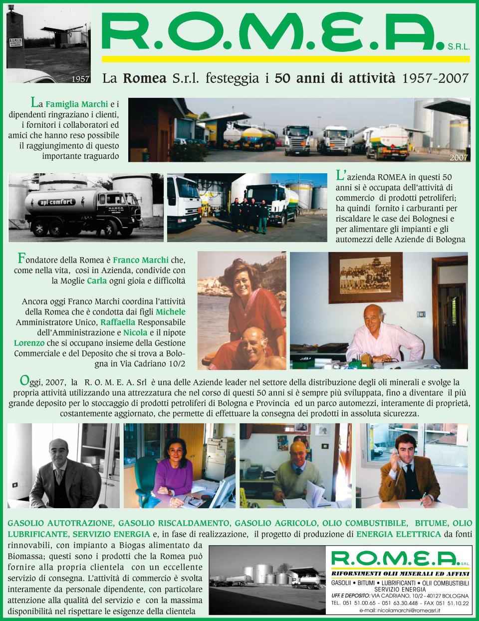poster azienda distribuzione petroli