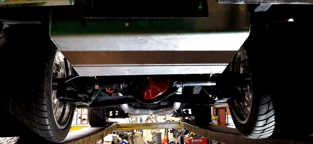 Exhaust — Red Car Chassis Muffler in Everett, WA