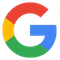The google logo is a circle with a letter g in the middle.