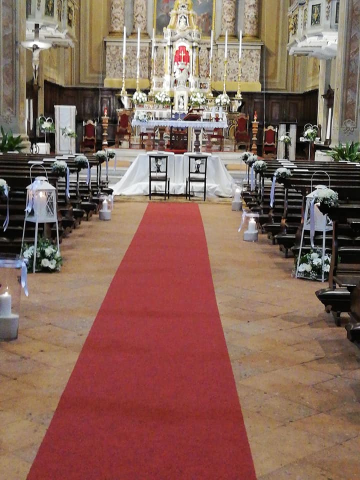 allestimento floreale per matrimonio
