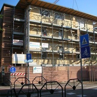 palazzo in costruzione