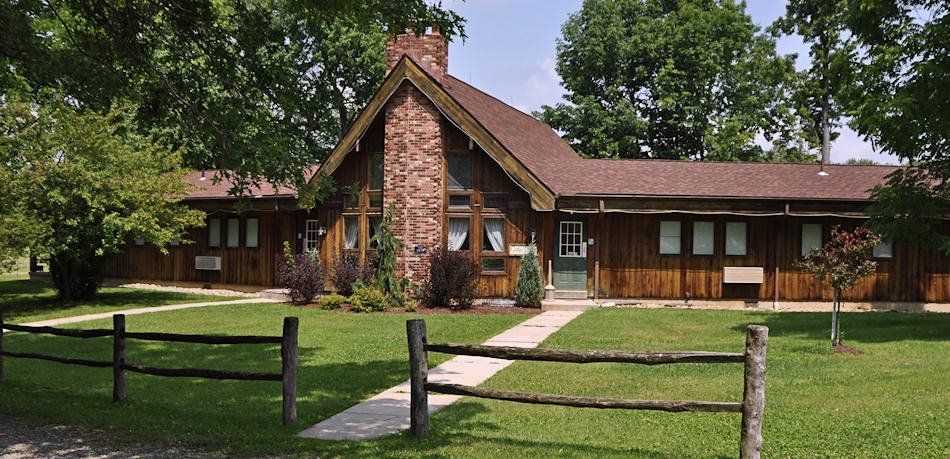 Outside Cedar Lodge