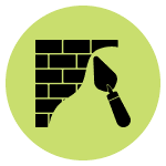 icon of plastering