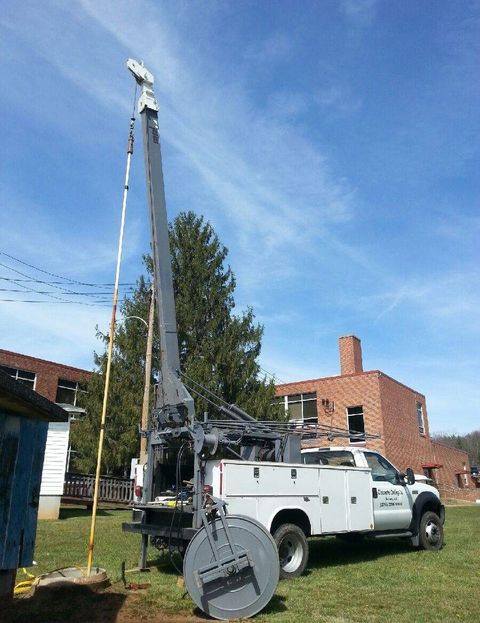 Drilling Machine — Drilling Contractor in Galax, VA Drilling Machine — Drilling Contractor in Galax, VA