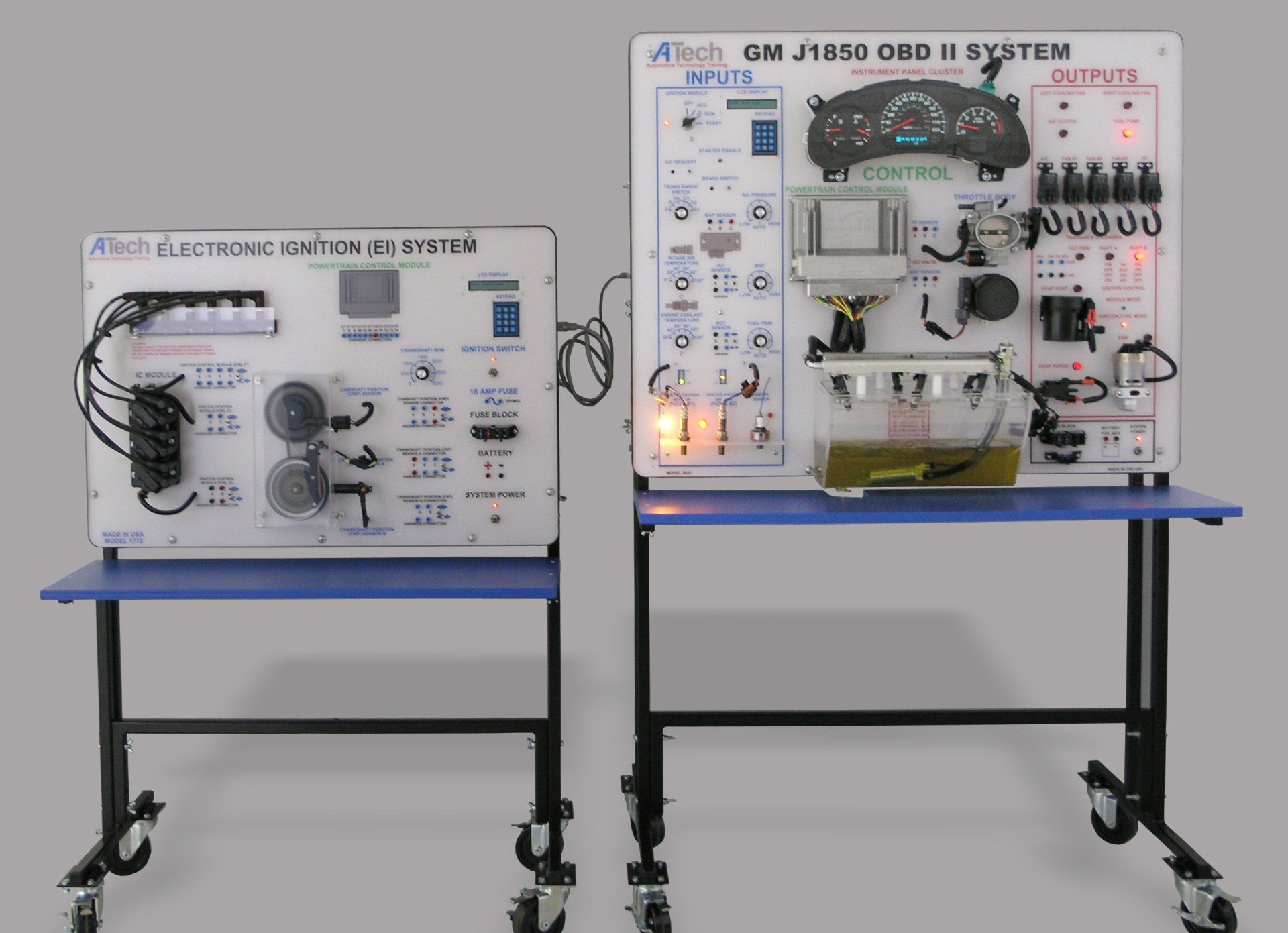 ATech Training Model 2652 and 1772 GM Electronic System Combo System