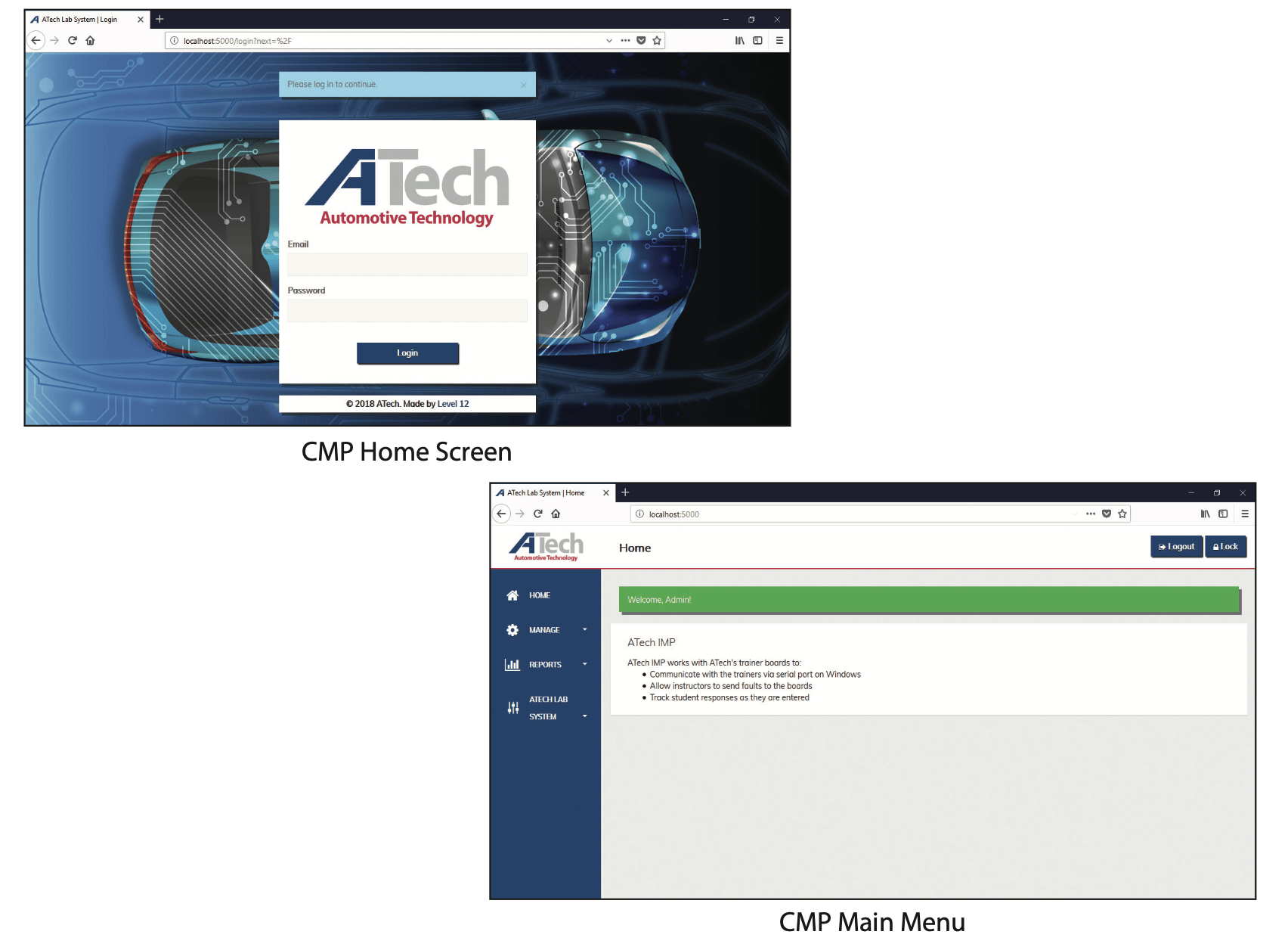 CMP Screenshot