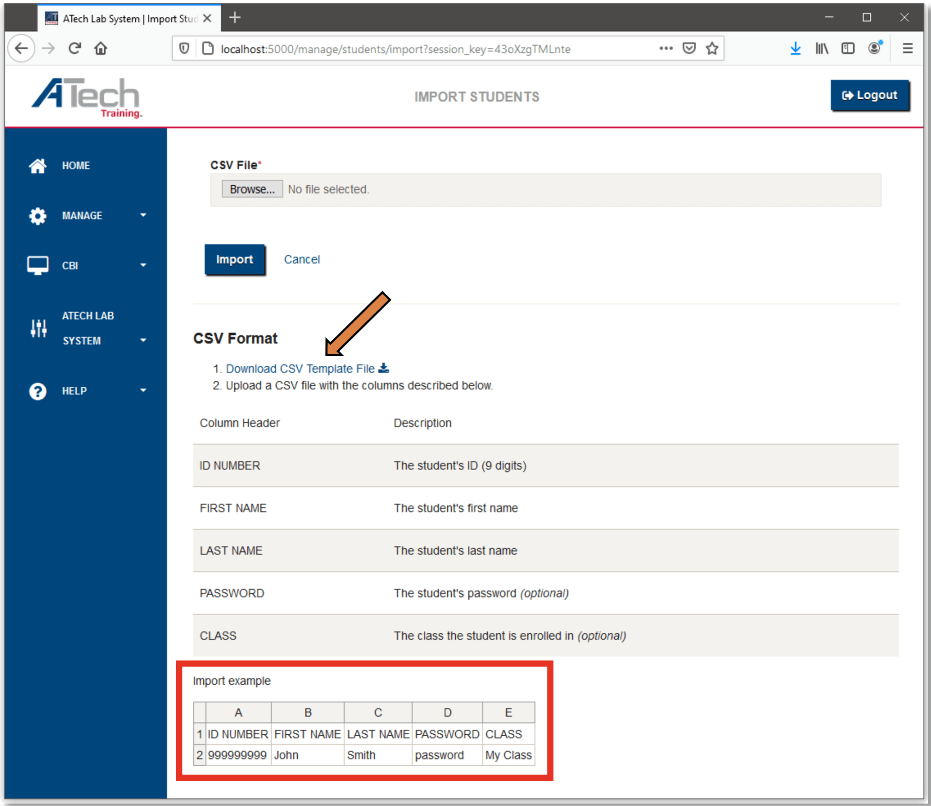 CMP Screenshot