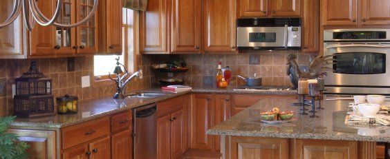 Violetta Granite Countertops featuring an Ogee Edge in Buffalo, NY