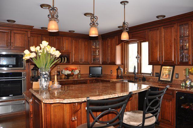 Granite countertops island in Buffalo, NY