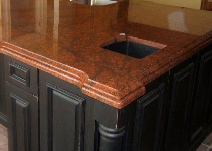 Granite countertops island for home in Buffalo, NY