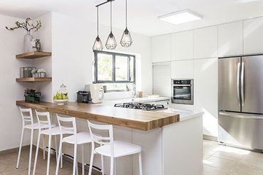 Clean White Kitchen Design