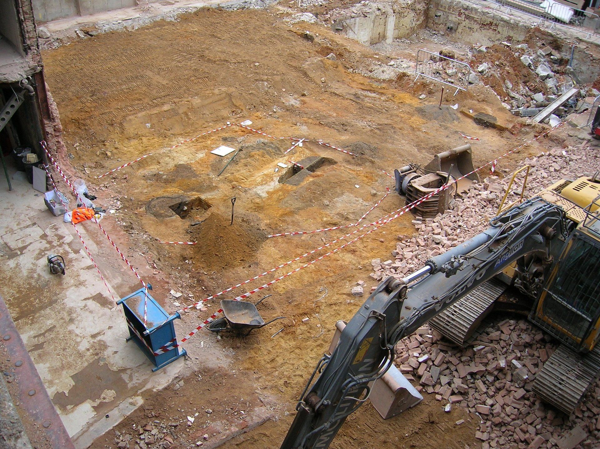 excavation work