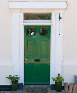 wooden door build