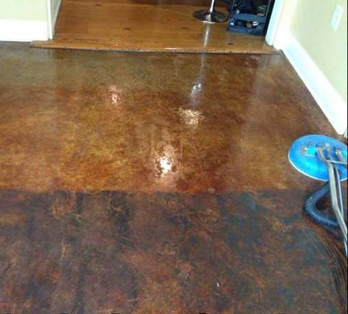A Concrete Floor — Cordova, TN — Roto Clean