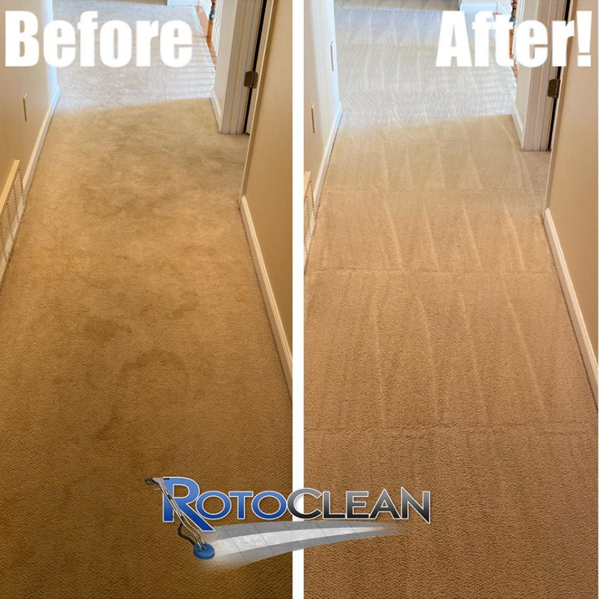 Cream White Carpet — Cordova, TN — Roto Clean