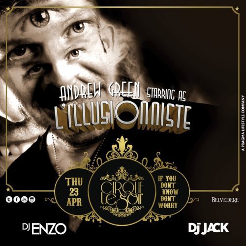 cirque le soir magician