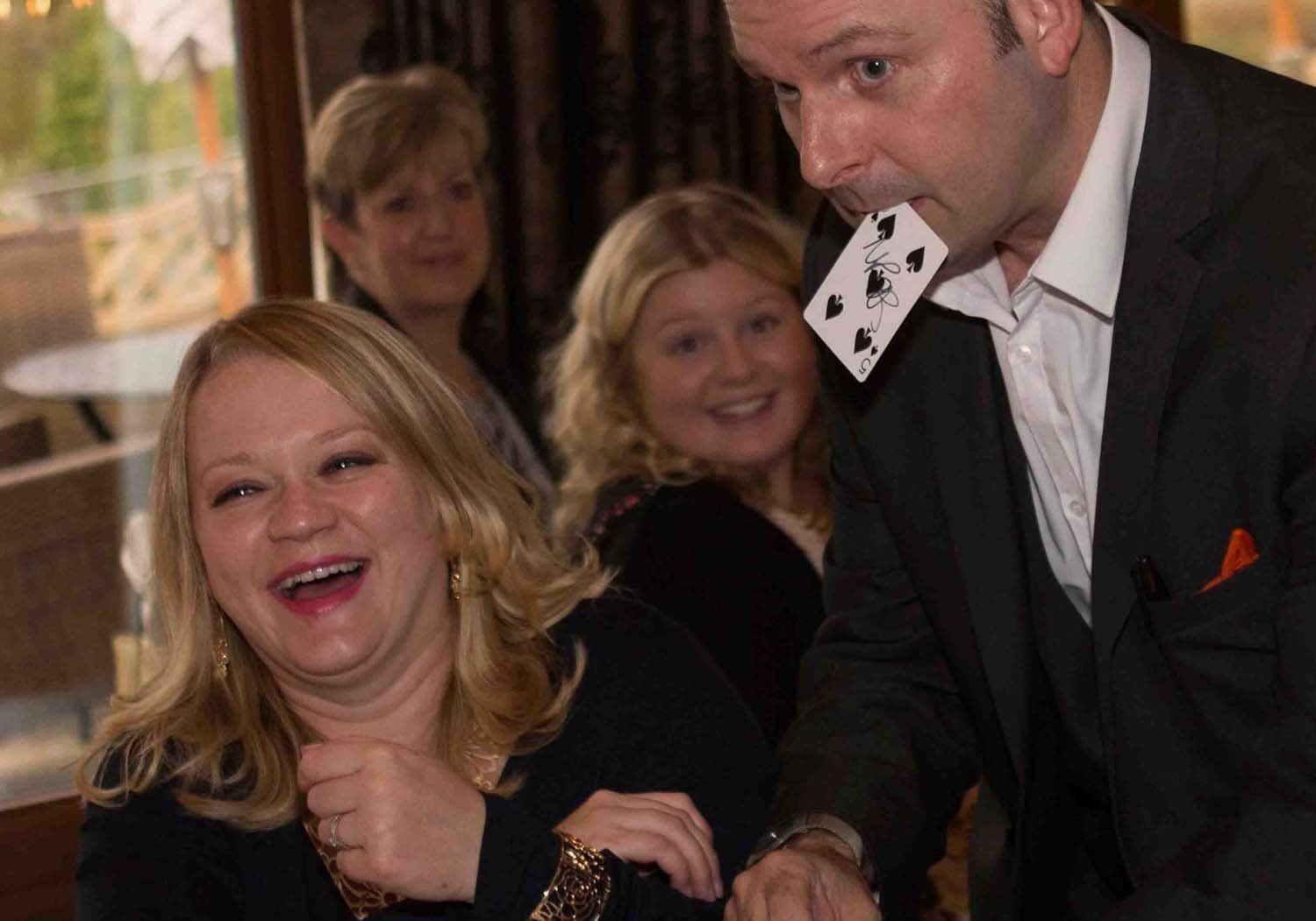 wedding magician for hire in Lancashire