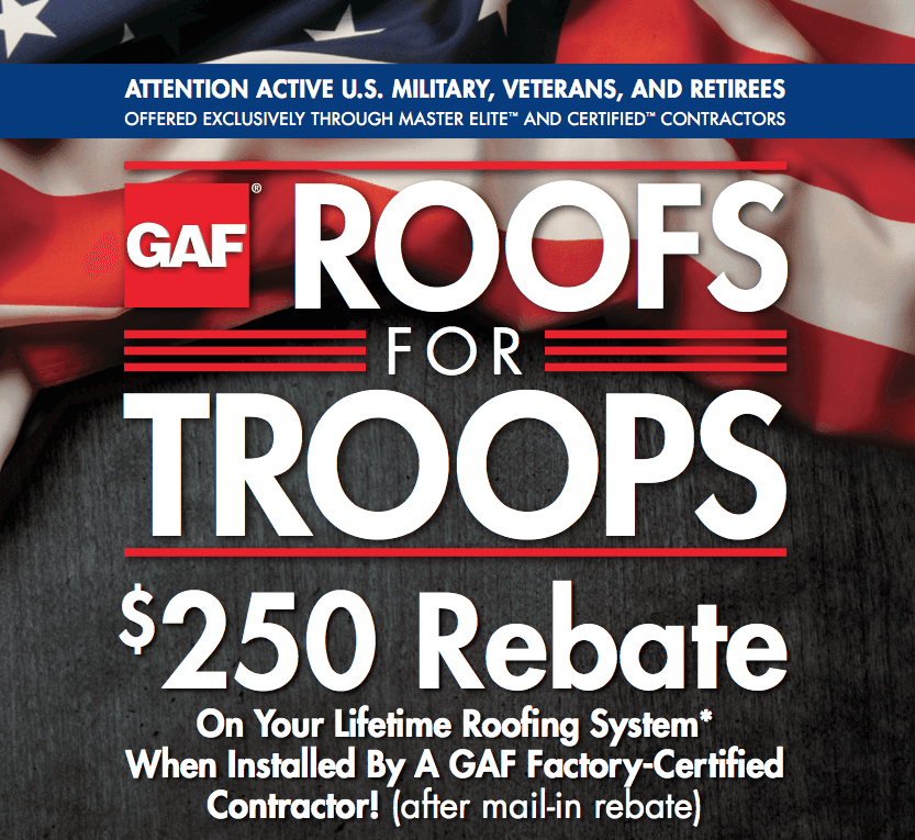 Military Discounts Austin Roofing and Construction