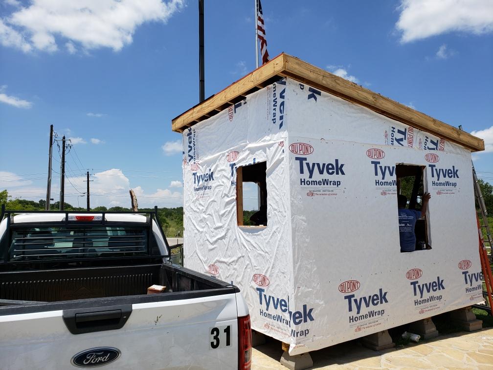 Free Roof Donation to Community First! Village from Austin Roofing and Construction