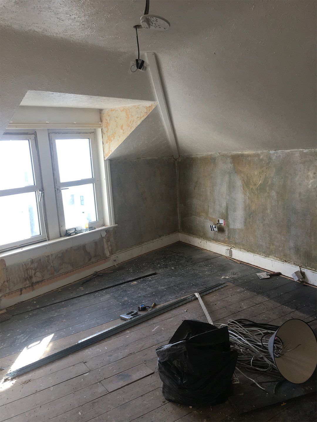 plastering work
