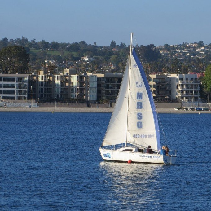 Sailing Mission Bay