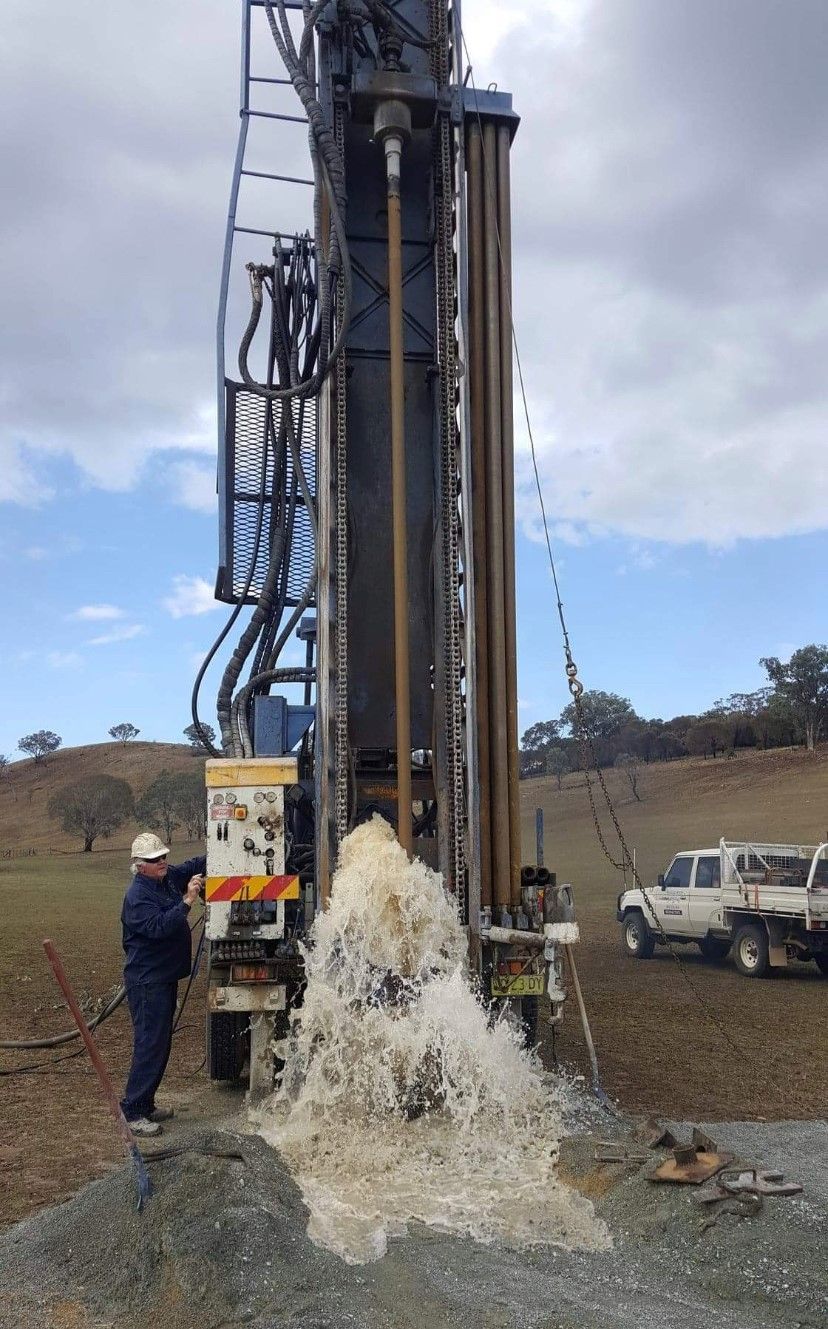 Water Boring 2 — Water Boring in Mudgee, NSW
