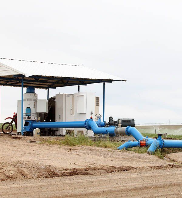 Water is Pumped From a Ground Well — Drilling & Boring Services in Mudgee, NSW Water is Pumped From a Ground Well — Drilling & Boring Services in Mudgee, NSW