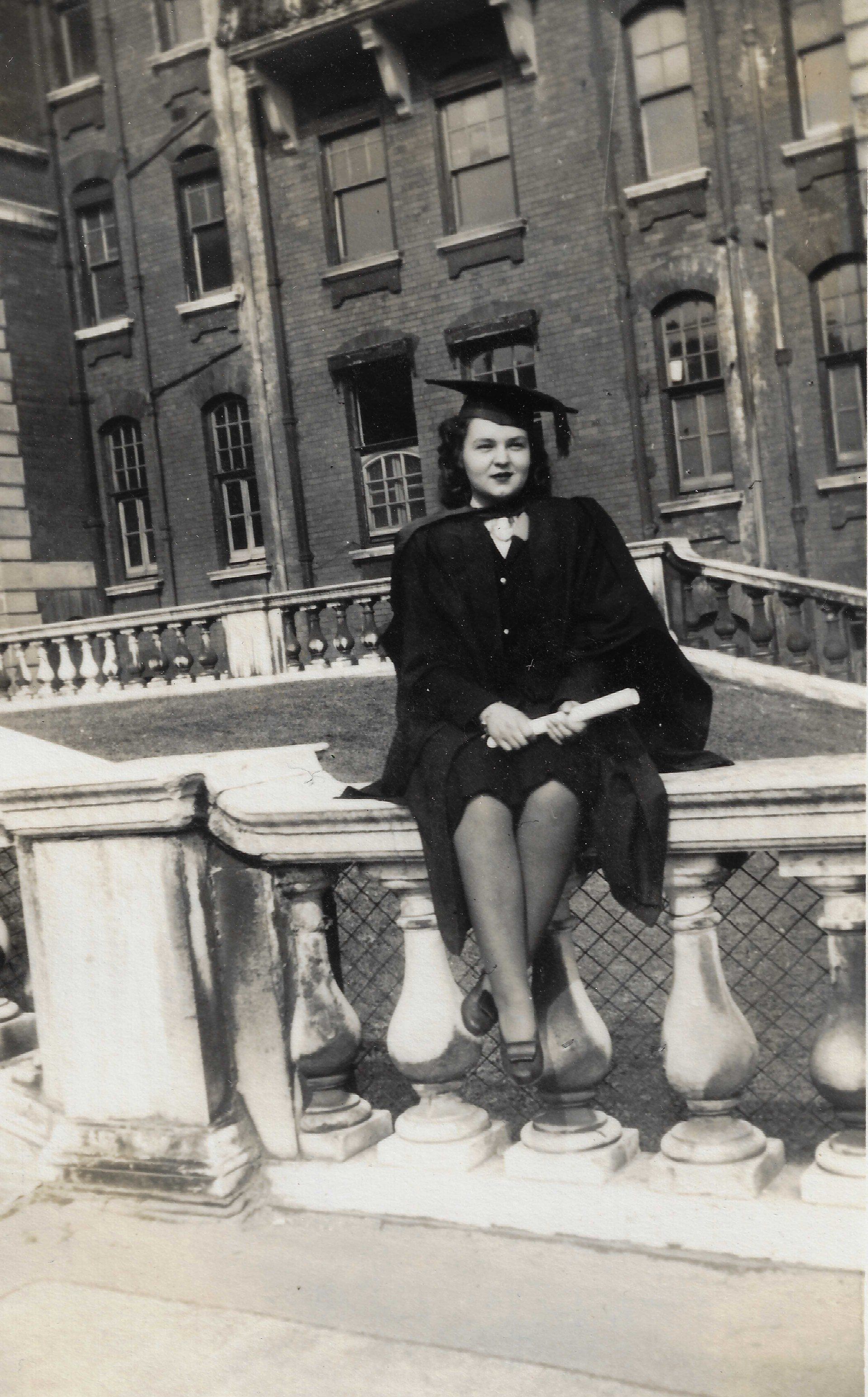 Muriel's 'Presentation' Day 1947