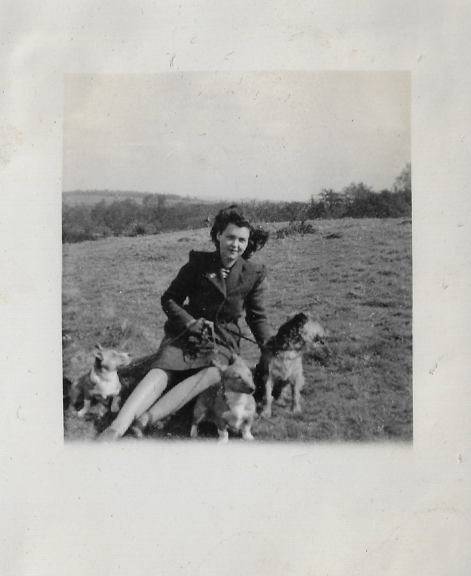 Muriel on Whitcliffe in Ludlow