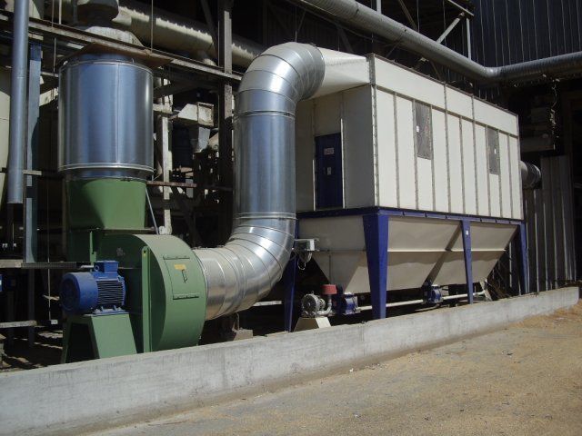 industrial dust extraction machine