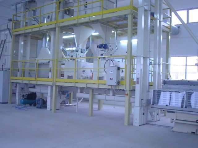 macchinari industriali sbramatura riso