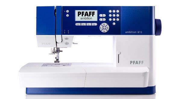 macchina da cucire blu Pfaff